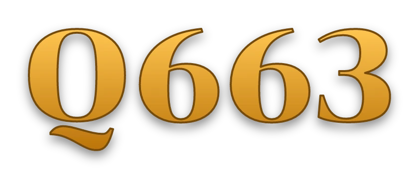 Q663 logo